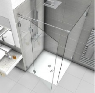 STAP 1: DOUCHE OPSTELLING SAMENSTELLEN