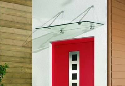 luifel, glas luifel rvs